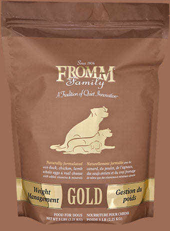 adult fromm dog food Fromm Weight Management Gold Dry dog – Furry Friends Inc. Colorado Springs