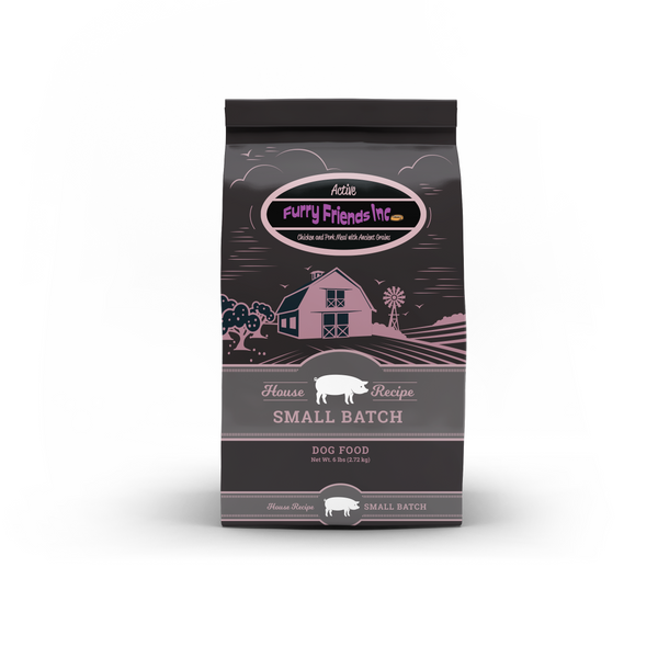 Furry Friends Inc. Chicken & Pork Recipe-Puppy and Active Blend Exclusive