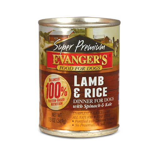 Evanger's Super Premium Lamb & Rice Dinner