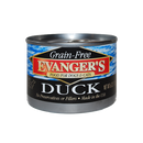 Evanger's Grain Free Duck