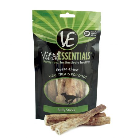 Vital Essentials Dog Freeze-Dried Bully Sticks-5 pack