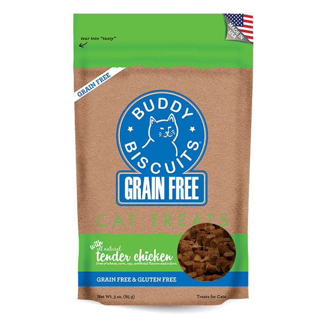 Buddy Biscuits Grain Free for Cats: Tender Chicken