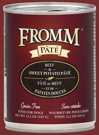 Fromm Grain-Free Beef & Swt Potato Pate
