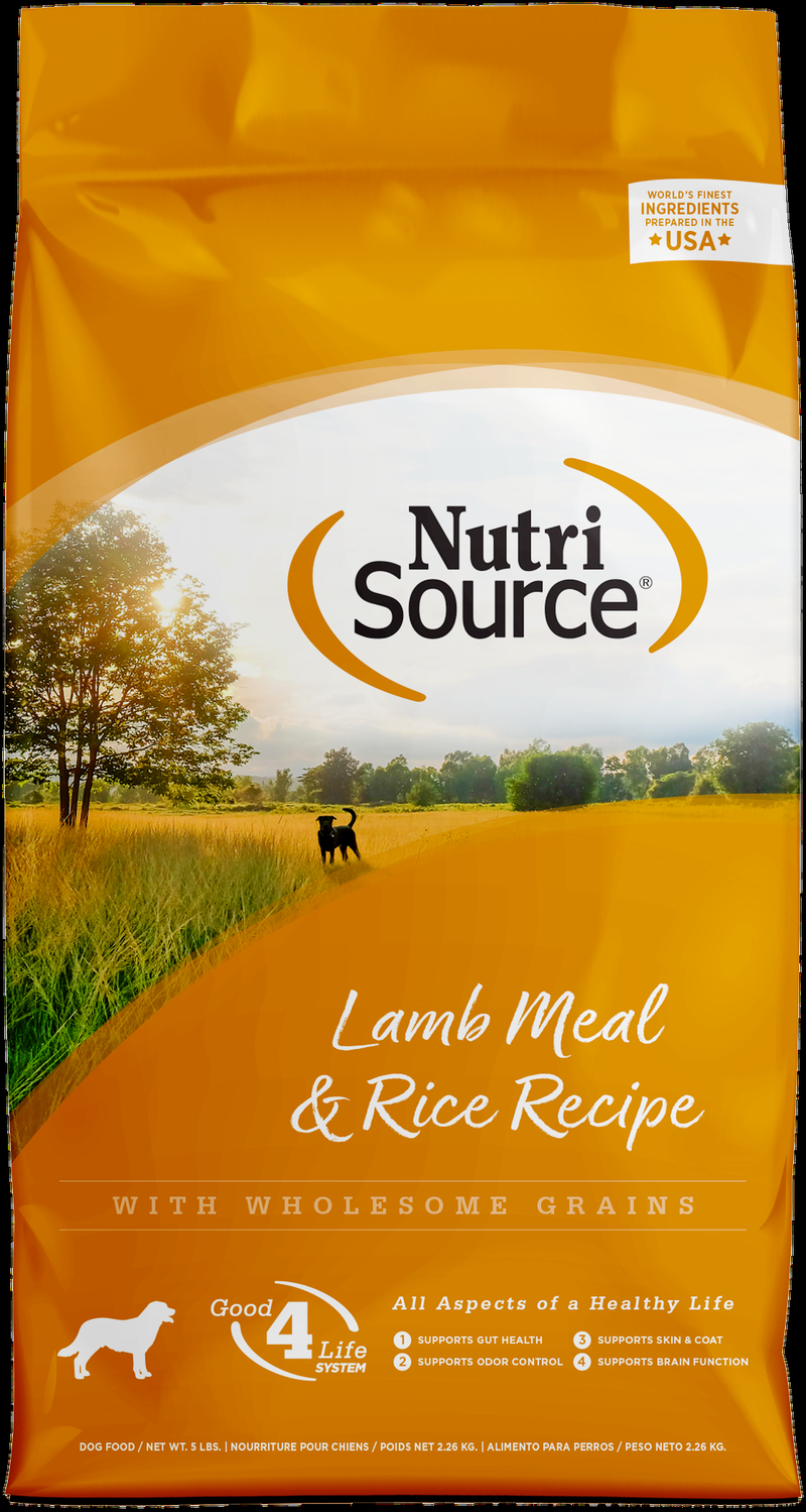 Nutrisource large breed lamb and rice cheap
