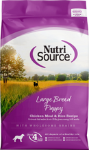NutriSource Large Breed Puppy Chicken and Rice Formula