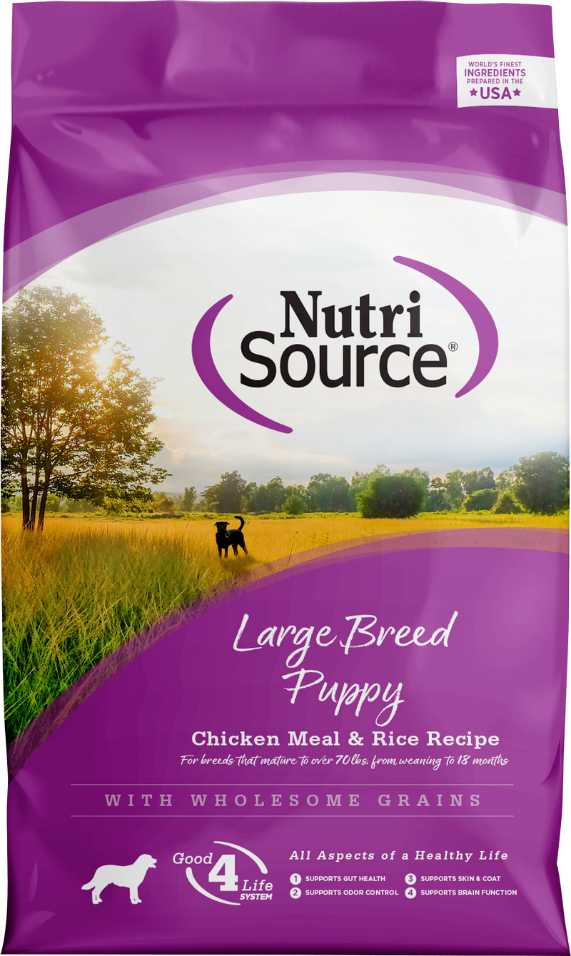 NutriSource Large Breed Puppy Chicken and Rice Formula