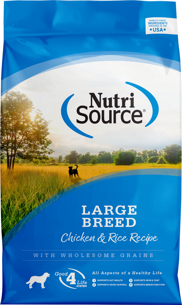 NutriSource Large Breed Adult Chicken & Rice Formula