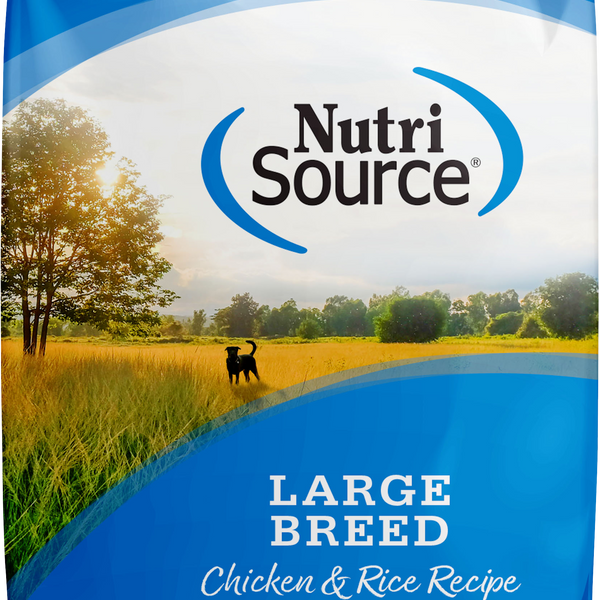 NutriSource Large Breed Adult Chicken Rice Formula Furry