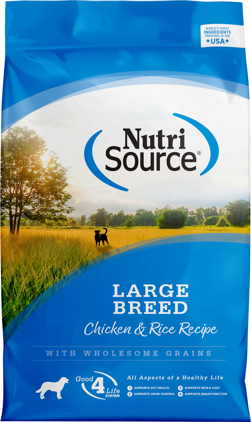 NutriSource Large Breed Adult Chicken & Rice Formula