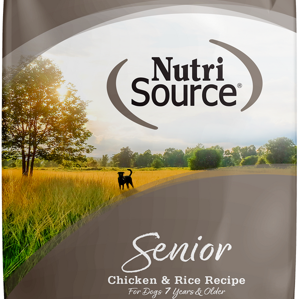 Nutrisource Senior Formula Chicken & Rice for dogs – Furry Friends Inc.  Colorado Springs