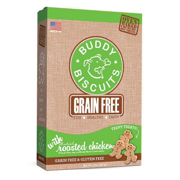 Buddy Biscuits Grain Free Oven Baked Teeny Treats: Roasted Chicken