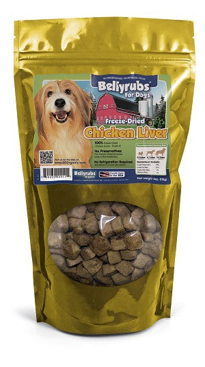 Belly rubs Freeze-Dried Chicken Liver