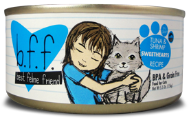 Best Feline Friends Tuna & Shrimp Sweethearts Recipe (in Gravy)